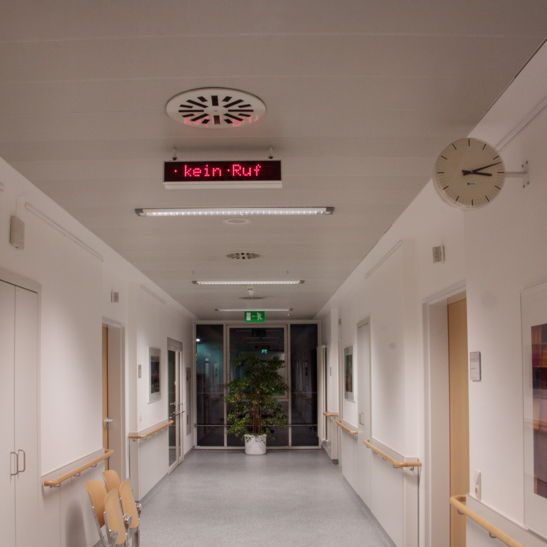Wellmann Sicherheitstechnik Rufsystem Krankenhaus
