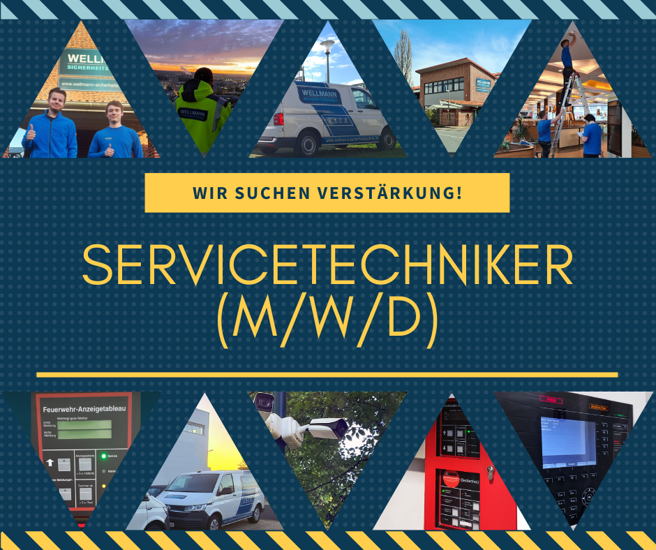 Wellmann Sicherheitstechnik Servicetechniker Job